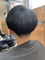 サロン ド キムラ ベリーショートツーブロックのガーリー