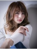 ヘムライト無造作アンニュイ抜け感ヘアw戸田公園20代30代40代