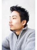 お手入れ楽チンメンズパーマ