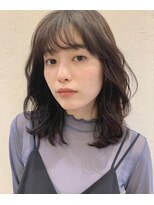 マグノリア オモテサンドウ(MAGNOLiA Omotesando)&nbsp;柔らかいニュアンスパーマで作るくびれミディ・・・HINATA