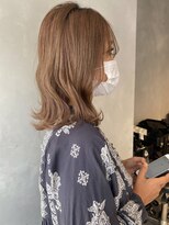 リフル 八王子(RIFULL)&nbsp;【RIFULL 八王子】ミルクティーベージュ　レイヤー　アッシュ