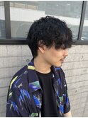 スタイリング楽々^_^無造作パーマ♪
