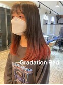 REAL SALON WORK~グラデーション/レッド