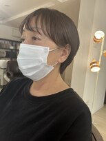 マロン(MARRON)&nbsp;40～50代の女性におすすめ☆耳かけコンパクトショート