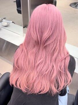 ペレ 栄店(PELE) 斜めバング/グレージュカラー/デザインカラー/栄/名駅