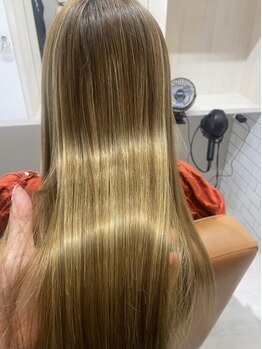 ハツ 橋本(HATSU)の写真/橋本唯一の取扱*ツヤを長く実感できる”ハリウッドトリートメント”で指通りなめらかな大人ヘア◎[橋本駅]
