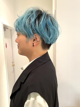 ベチカ(vetica) シーブルー×ディープブルーのデザインカラー