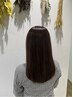 【まっすぐオシャレに】女性カット+低ダメージコスメ縮毛矯正 15000円