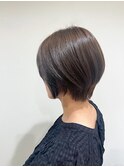 アッシュベージュ ショート