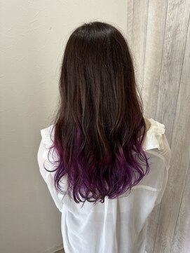 シエル 立川店(CIEL) 【CIEL×久光】ピンクヴァイオレットグラデーション