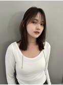 シースルーバングレイヤー