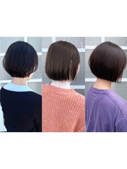 【鞍馬口すぐ】Allergoではショートスタイルも大人気♪骨格や癖を見極めたカットであなたの魅力を最大限に