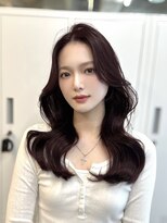 アリュウル 表参道 青山(Allure) ボルドーカラー×レイヤーカット○【KAKO】