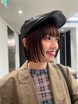 トゥエル バイ ディプティモイラ(tuelu by dipty MOILA) 艶ボブ×髪質改善×暖色カラー