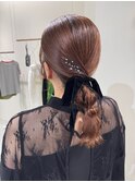 結婚式参列ヘアアレンジ◎mai