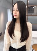 20代30代40代酸性ストレートアッシュブラック髪質改善ロングヘア