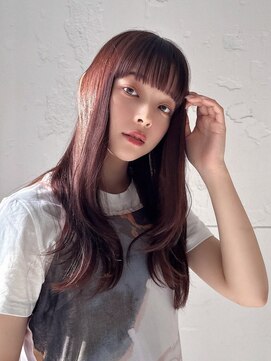 ラフィス ヘアー ロッサ 茨木店(La fith hair rosa) 【La fith】エアリーロング×サラ艶×マロンブラウン