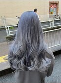 10代、20代ケアブリーチで作るブルージュカラー。春先取り