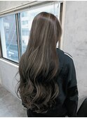 グレージュハイライト