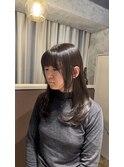 耳掛けできるレイヤーカット