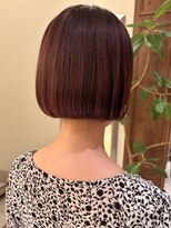 ビュートリアム265(BEAUTRIUM 265)&nbsp;イメチェンボブ/テラコッタオレンジ/ブリーチなしカラー小顔ボブ