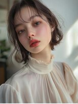 ムーク 茅ヶ崎(MUUK)&nbsp;【MUUK茅ヶ崎/茅ヶ崎駅】ショートボブ/イルミナカラー/パーマ