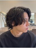 メンズニュアンスパーマ 無造作パーマ 外国人風パーマ