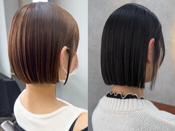 オズ 安積店(OZ)の写真/《*再現性高いカットが人気*髪質改善で似合わせヘア*郡山/レイヤー/韓国/ブリーチ/前髪/リタッチ/縮毛矯正