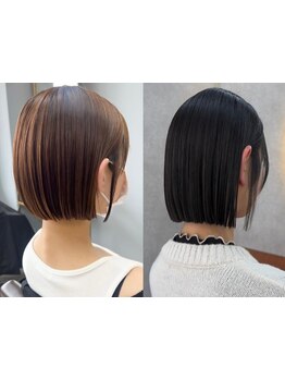 《*再現性高いカットが人気*髪質改善で似合わせヘア*郡山/レイヤー/韓国/ブリーチ/前髪/リタッチ/縮毛矯正