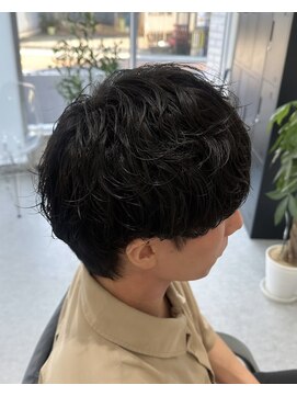 ルミナス(Luminous) マッシュスタイル "シャドウパーマ"