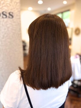 クロス(CROSS) 大人可愛い/40代50代/白髪染め/ミセスヘア