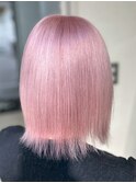【横浜/横浜駅】ペールピンクボブ