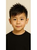 フェードソフトモヒカンアシメバング