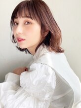 アイメゾン バイノノ(I MAISON by nono) モカブラウン☆艶々ボブ