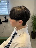 シースルーマッシュ/MEN'S HAIR/流れる縮毛矯正/松戸駅