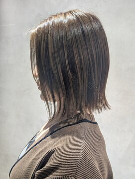 エンクス(enx) イメチェン/ピンクベージュ/アンブレラカラー/前髪/鶴ヶ峰HK35