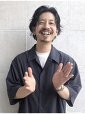 センターパート/メンズボブ/レイヤーボブ