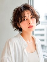 ルービック 高槻(Rubik's) 大人可愛いエアリーショート×無造作パーマ