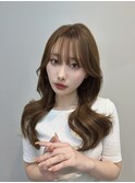 【艶カラー×顔周りカット】韓国/韓国ヘア/横浜/横浜駅/学割