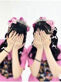 名古屋★栄/ツインアレンジ◎双子ヘア/イベントヘアメ
