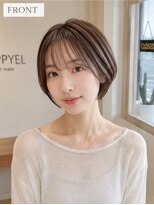 ハピエル ヘアークルー(HAPPYEL hair crew)&nbsp;小顔くびれショートボブ