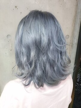 サロンドミルク 原宿(salon de MiLK) アイスブルージュ×バレイヤージュ