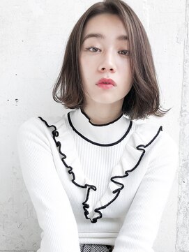 ルティア(Lutia) 似合わせボブ アッシュカラー！