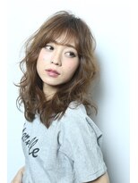 リー ヴィータ 上新庄(Lee Vita)&nbsp;【Lee Vita】ウェーブミディ×透け感ベージュ 2