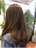 オレンジカッパーカラー☆ブリーチなし