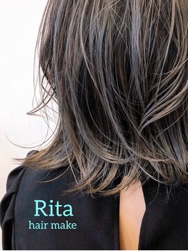リタ ヘアメイク(Rita hair make) たっぷりハイライト