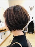骨格矯正×ショートボブ