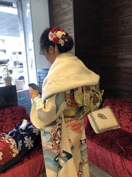 ミックスカール(Mixcurl) 成人式ヘアセット