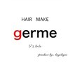 ヘアーメイク ジェルム(HAIR MAKE germe)のお店ロゴ