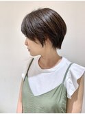 【FOLK】横顔美人になれるナチュラルショート♪